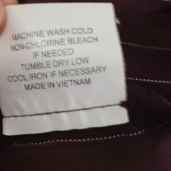 Vintage Pride & Joy Pin Striped Wide Straight Leg Trousers Sz20w Womens Brown - Picture 7 of 8